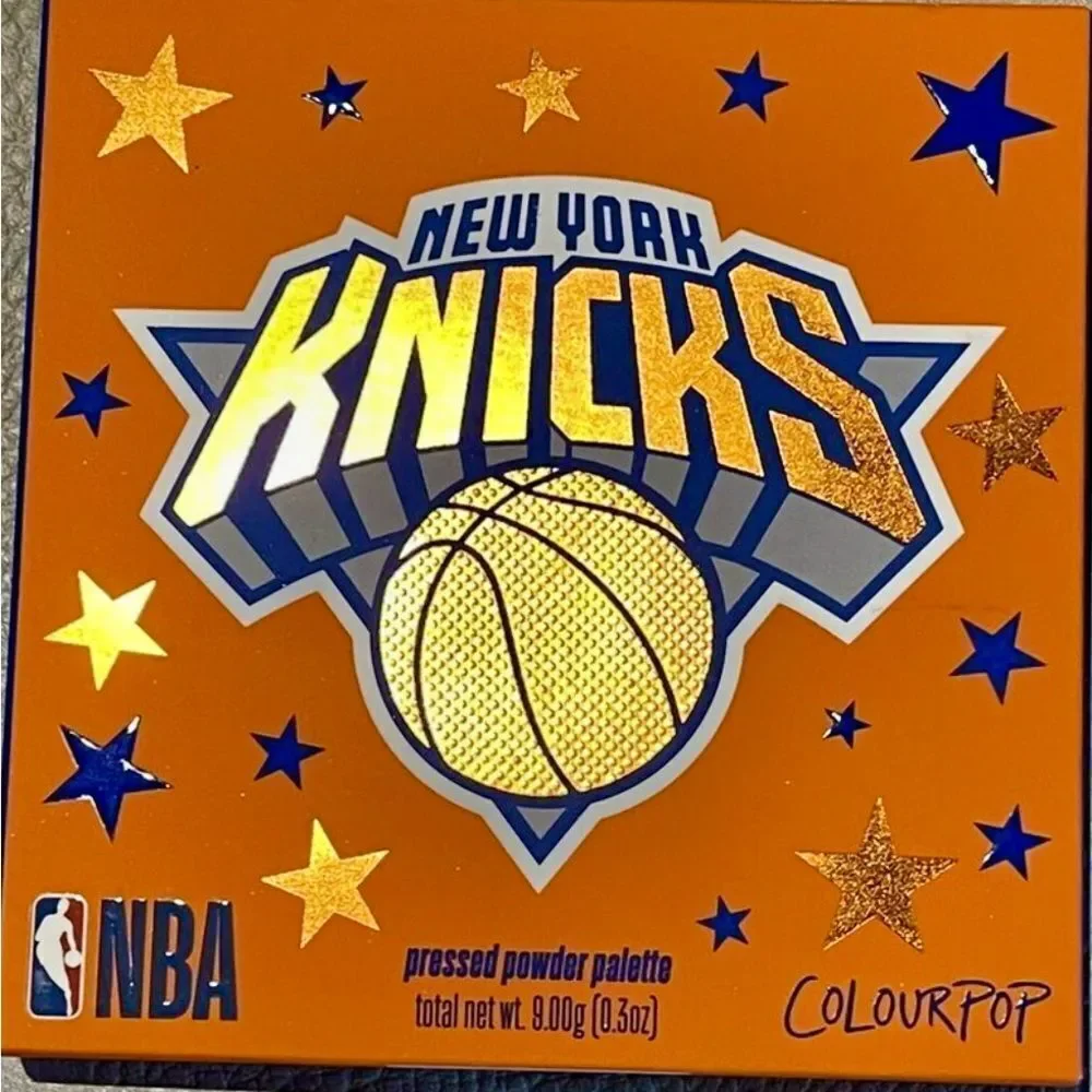 NWT Limited Edition ColourPop  New York Knicks Eyeshadow Palette